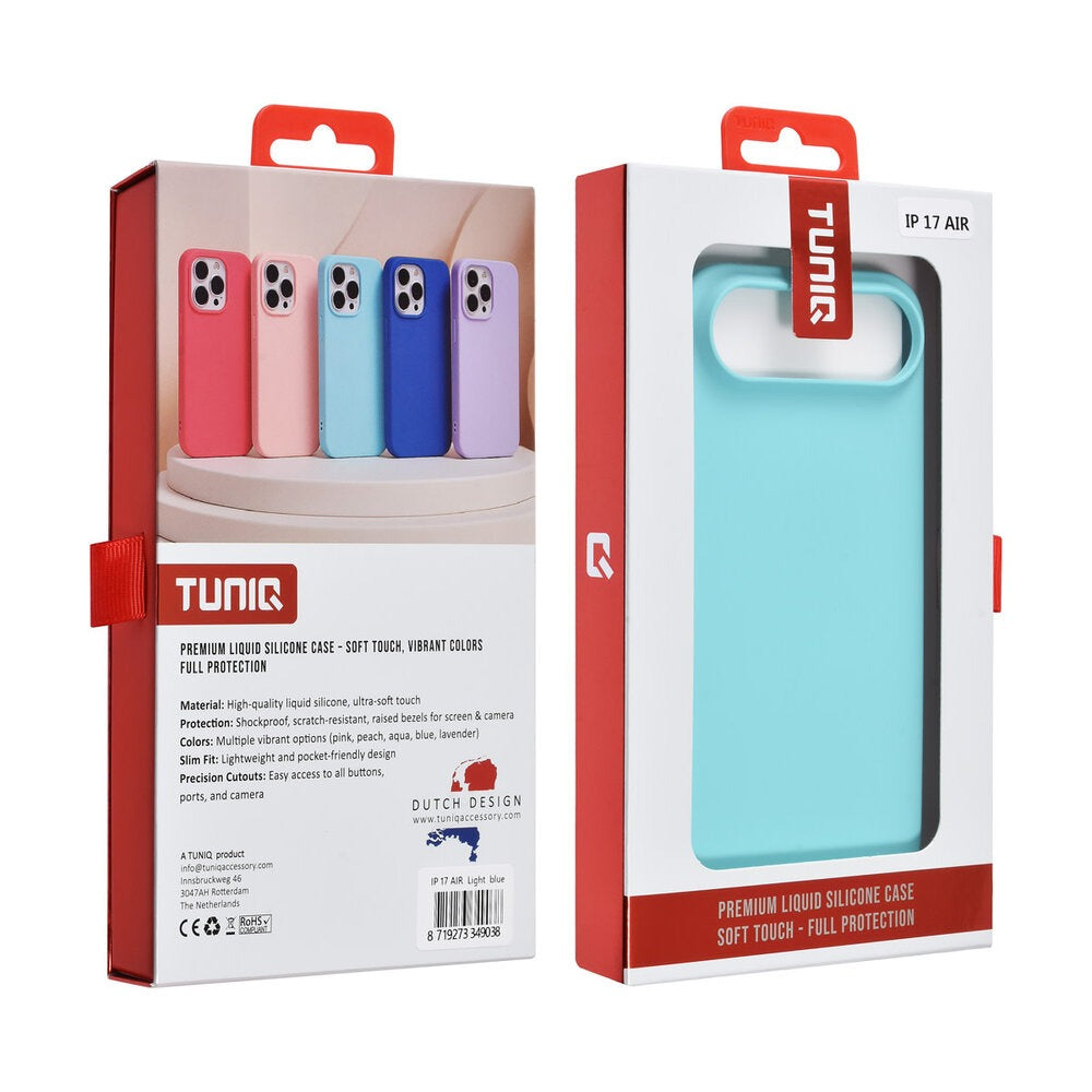 iPhone 17 Air Backcover hoesje - Felroze