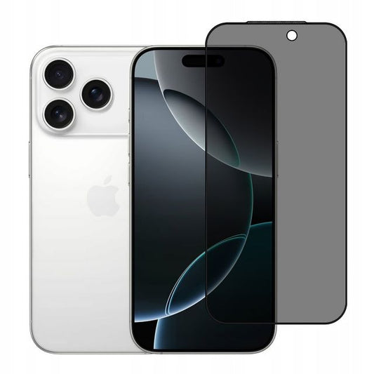 iPhone 17 Pro Screenprotector - Privacy Glass - Zwart
