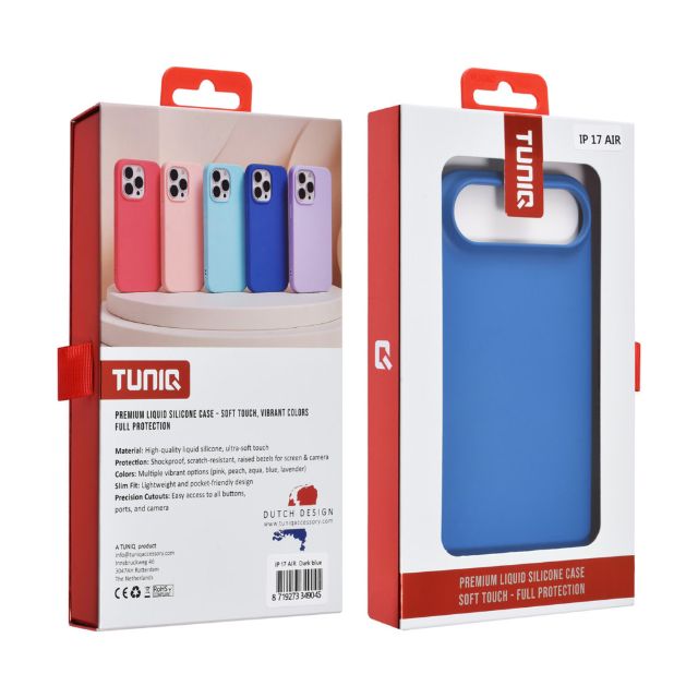 iPhone 17 Air Backcover hoesje - Zalmroze