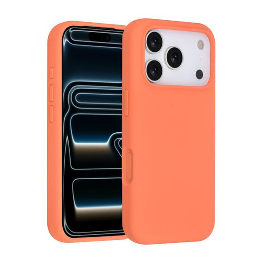 iPhone 17 Pro Backcover hoesje - Full Silicone - Oranje