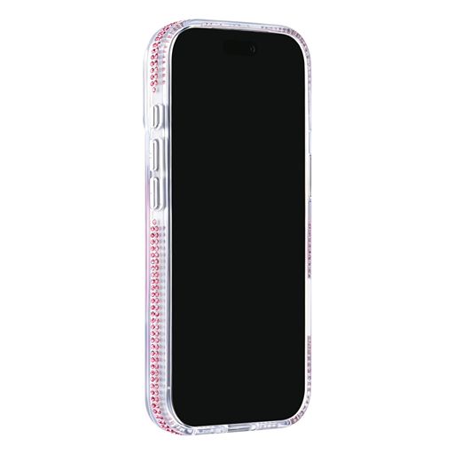 TUNIQ iPhone 18 Pro Backcover hoesje - Diamond MagSafe TPU+PC - Roze TUNIQ
