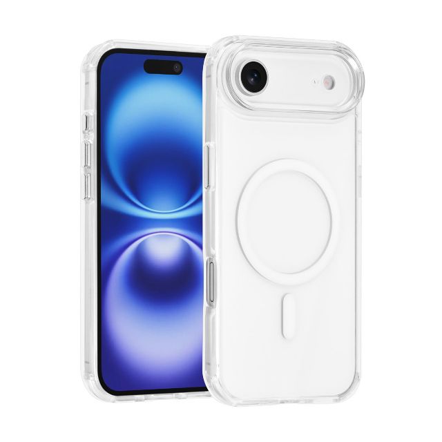 iPhone 17 Air Backcover hoesje - Magsafe - Antishock - Transparant