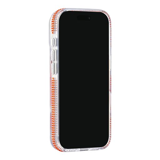 TUNIQ iPhone 18 Pro Backcover hoesje - Diamond MagSafe TPU+PC - Oranje TUNIQ