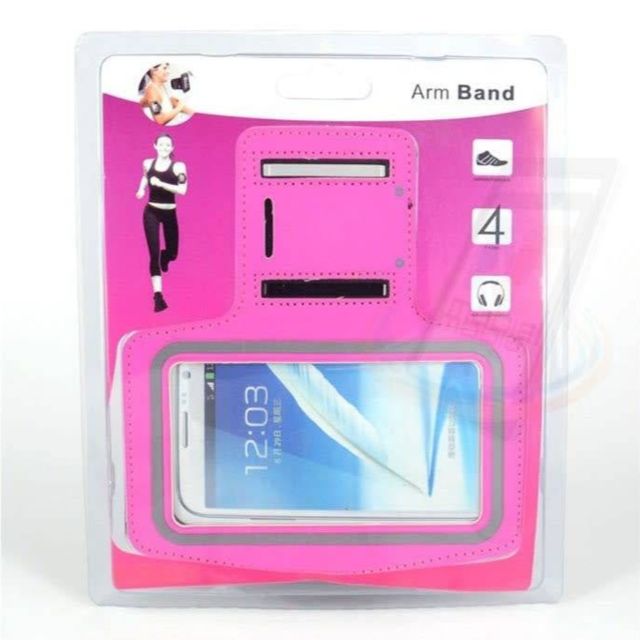Samsung Galaxy Note 3 - N9000 - Sportief Armband - Roze