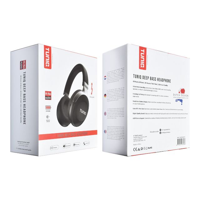 Draadloze Headphone - ANC - Zwart