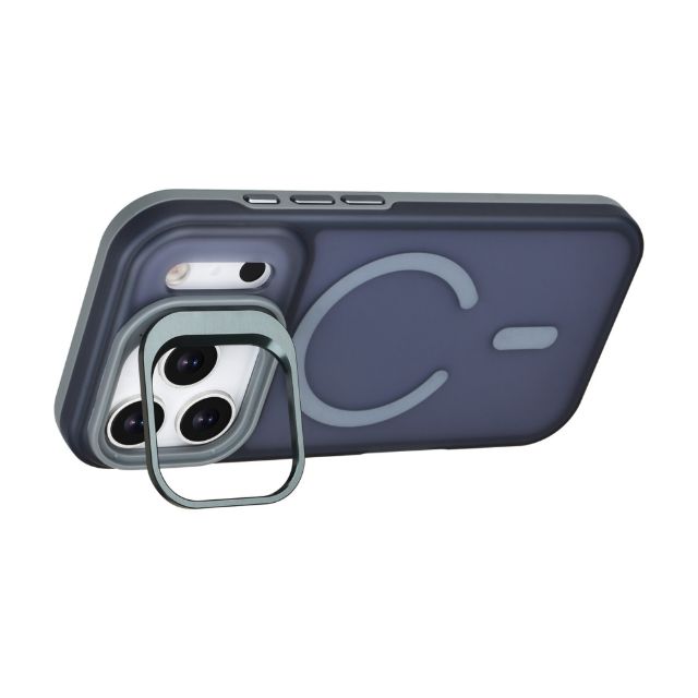 iPhone 17 Pro Backcover hoesje - Magsafe - With Camera Stand - Paars