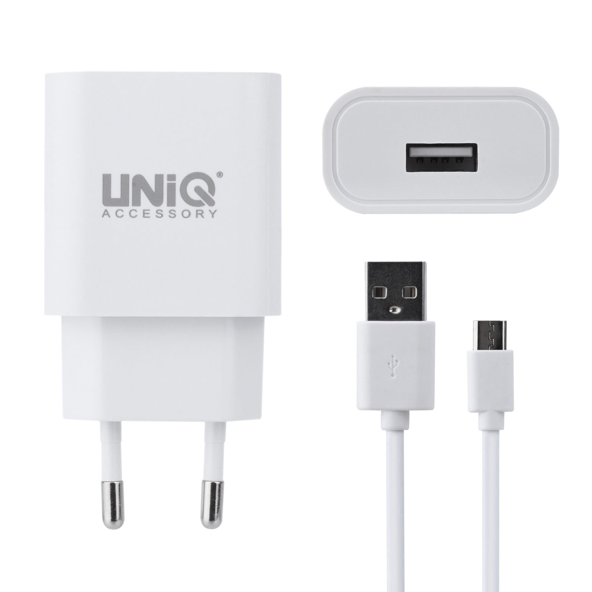 UNIQ Accessory Qualcomm 2.0 Quick travel charger - Micro USB Wit (CE)