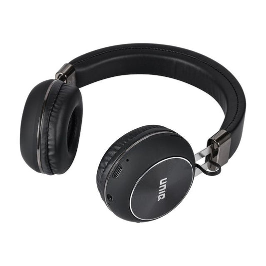Draadloze Koptelefoon Deep Bass - Round Shape - Zwart