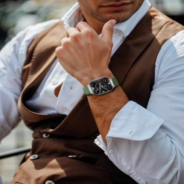 Green Lion Ridge Smart Watch - Groen