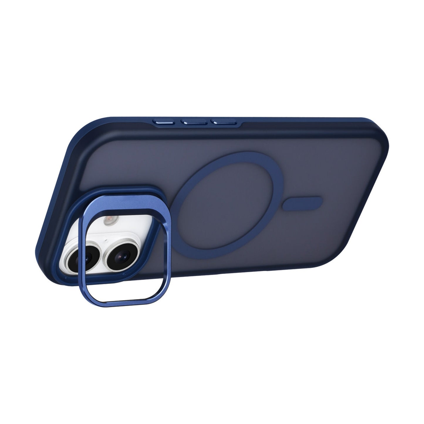 iPhone 17 Backcover hoesje - Magsafe - With Camera Stand - Blauw