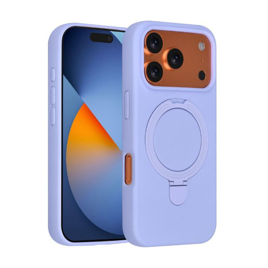 iPhone 17 Pro Backcover hoesje - Magsafe With Ring Stand - Hanger - Lila