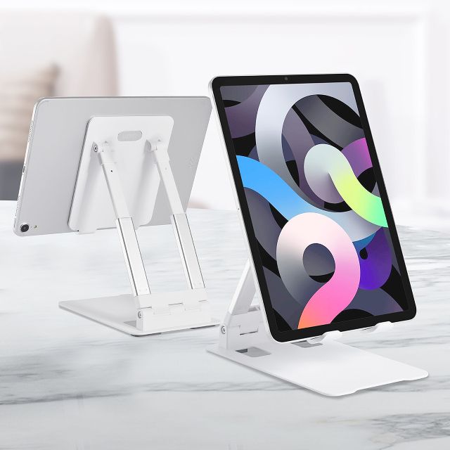 UNIQ Accessory Universele Tablet Houder - Opvouwbaar - Wit TUNIQ