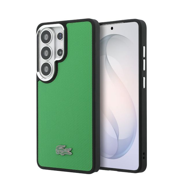Lacoste Galaxy S26 Ultra Backcover hoesje - MagSafe - Iconic Petit Pique Logo - Estragon Green