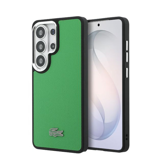 Lacoste Galaxy S26 Ultra Backcover hoesje - MagSafe - Iconic Petit Pique Logo - Estragon Green