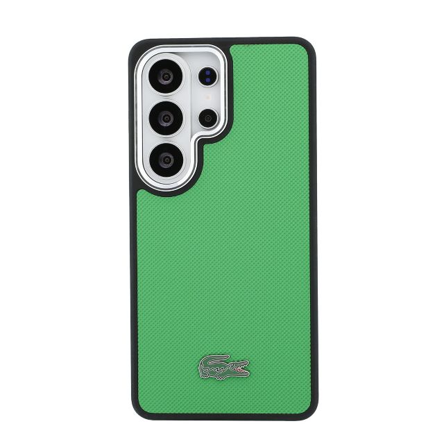Lacoste Galaxy S26 Ultra Backcover hoesje - MagSafe - Iconic Petit Pique Logo - Estragon Green