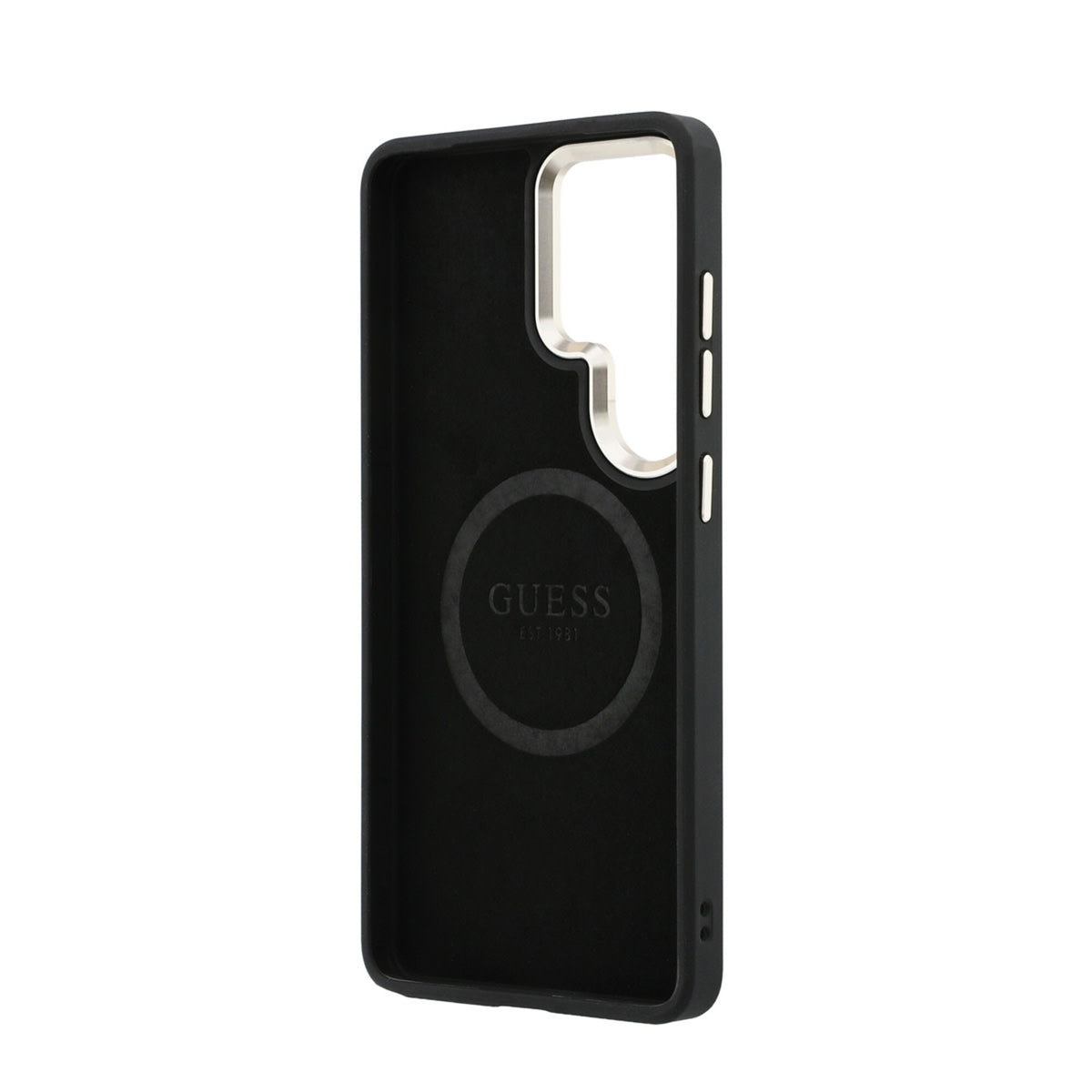 Guess Galaxy S26 Ultra Backcover hoesje - MagSafe - 4G Perforated Logo - Bruin