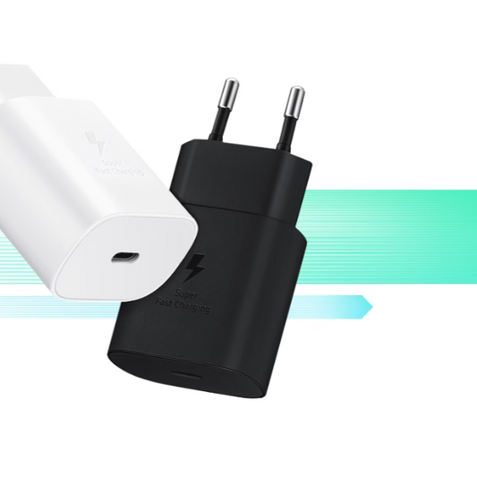 Samsung PD Wall Charger (25W) | EP-TA800 (With Packing) (zwart & wit)