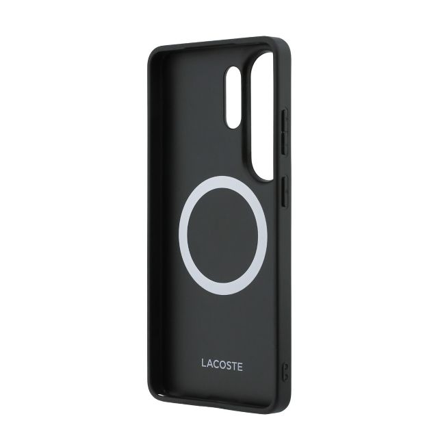 Lacoste Galaxy S26 Ultra Backcover hoesje - MagSafe - The Blend Monogram - Khaki