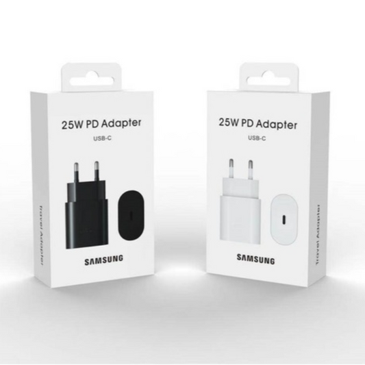 Samsung PD Wall Charger (25W) | EP-TA800 (With Packing) (zwart & wit)