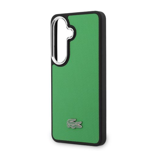 Lacoste Galaxy S26 Plus Backcover hoesje - MagSafe - Iconic Petit Pique Logo - Estragon Green