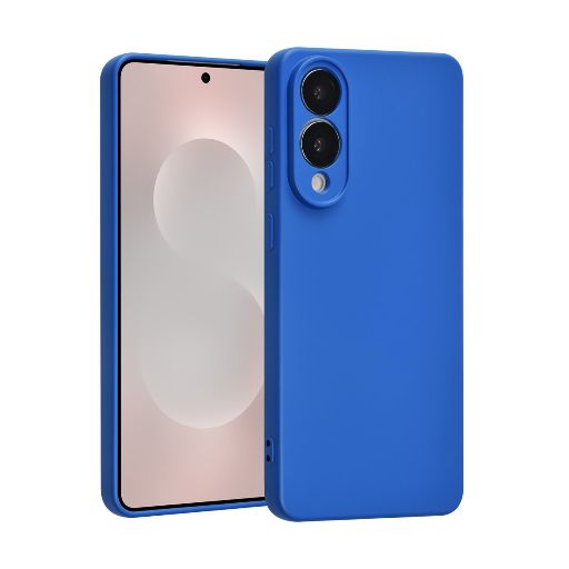 TUNIQ Galaxy S25 Edge Backcover hoesje - Diepblauw