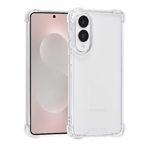 TUNIQ Galaxy S25 Edge Backcover hoesje - Transparant - Antishock
