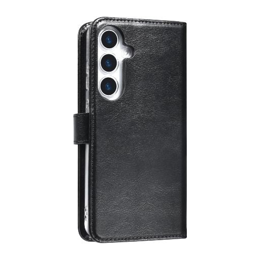 TUNIQ Galaxy S25 Plus Book Case hoesje Pasjeshouder voor 3 pasjes - Hanger - Zwart TUNIQ