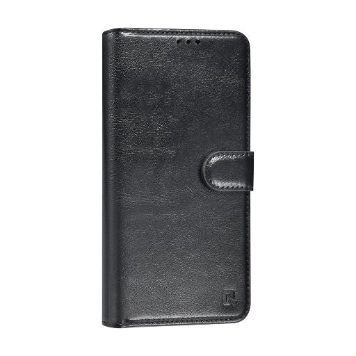 TUNIQ Galaxy S25 Plus Book Case hoesje Pasjeshouder voor 3 pasjes - Hanger - Zwart TUNIQ