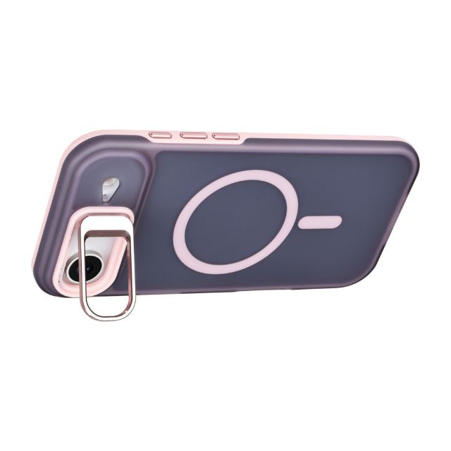 iPhone 17 Air Backcover hoesje - Magsafe - With Camera Stand - Zwart