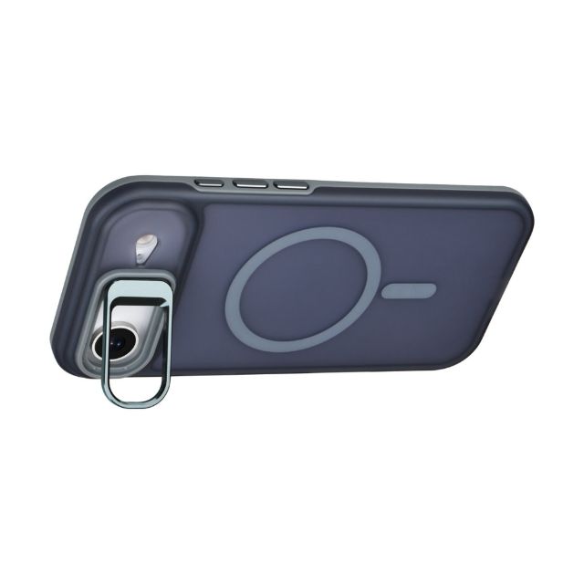 iPhone 17 Air Backcover hoesje - Magsafe - With Camera Stand - Zwart