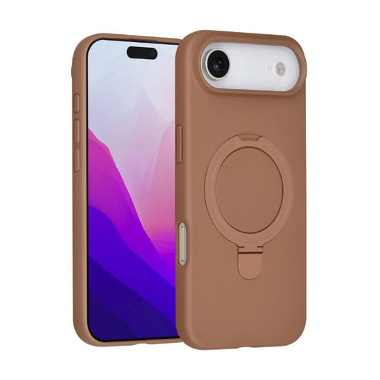 iPhone 17 Air Backcover hoesje - Magsafe With Ring Stand - Hanger - Desert Brown